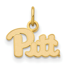 14k Gold LogoArt University of Pittsburgh Extra Small Pendant