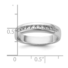 GTS WHITE GOLD DIAMOND BAND Mounting