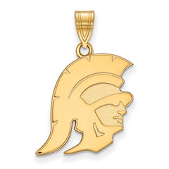 14k Gold University of Southern California Trojan Large Pendant