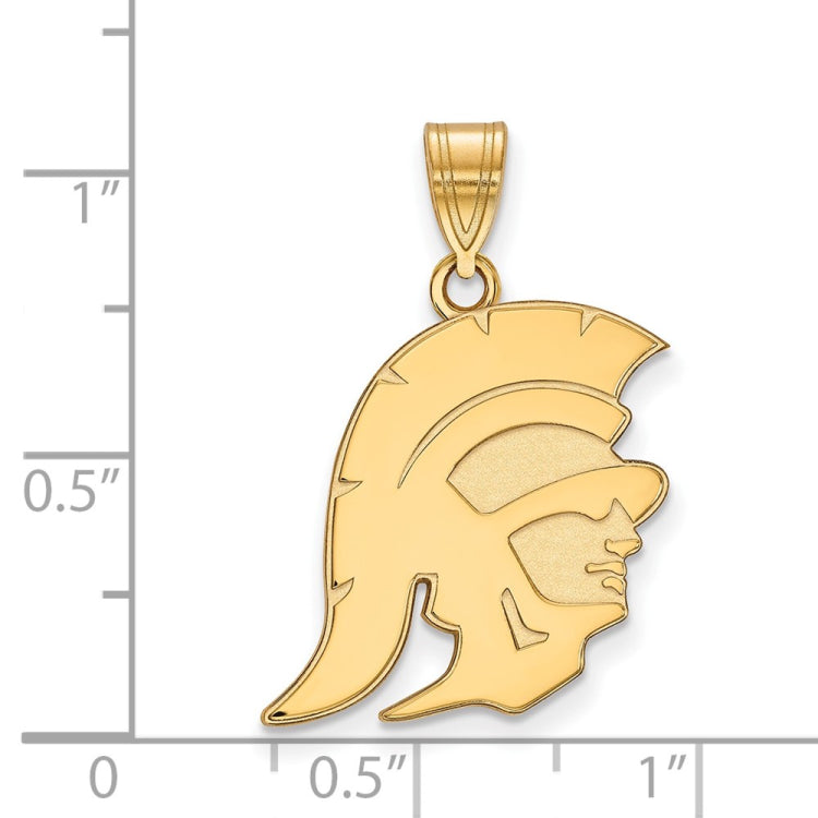 14k Gold University of Southern California Trojan Large Pendant