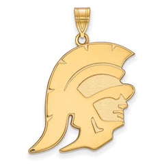 14k Gold University of Southern California Trojan Extra Large Pendant