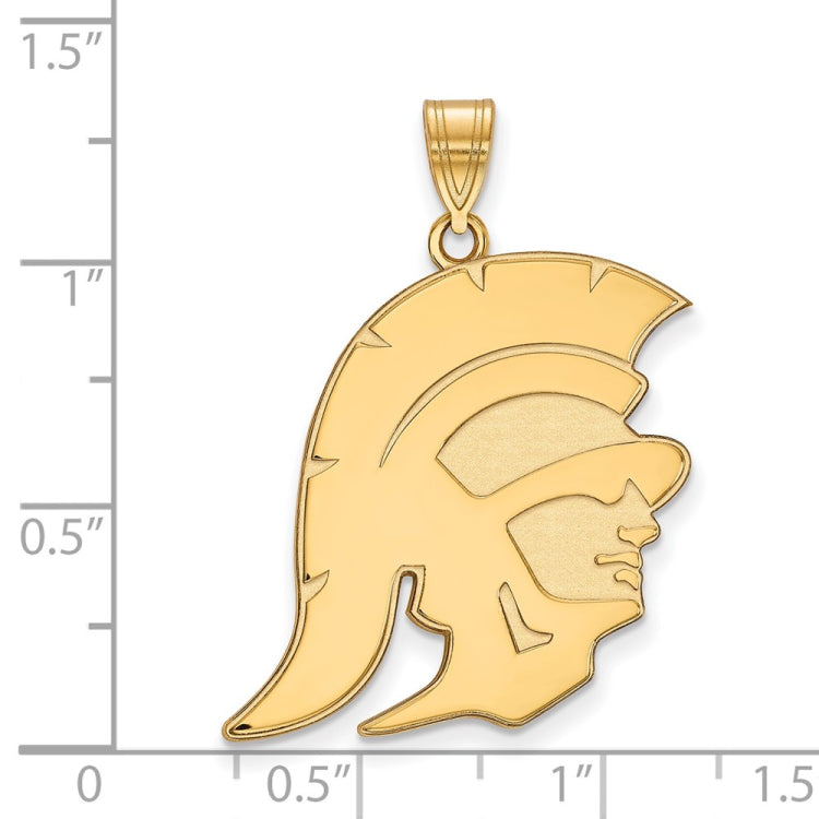 14k Gold University of Southern California Trojan Extra Large Pendant