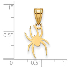 14ky Gold University of Richmond Medium Spider Pendant