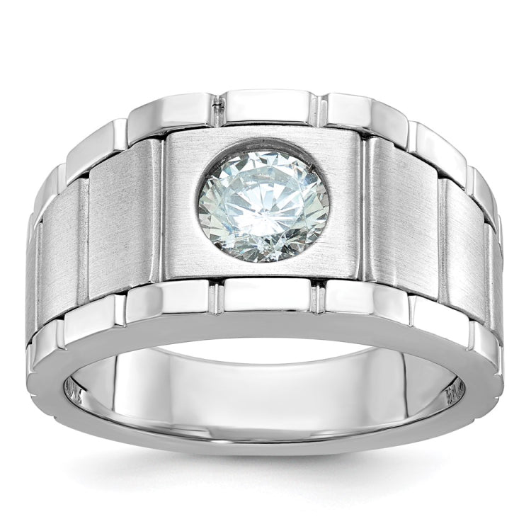 GTS WG DIAMOND SOLITAIRE BAND Mounting