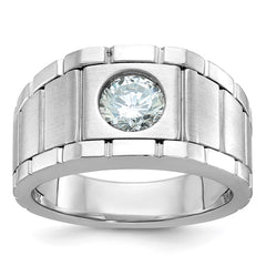 GTS WG DIAMOND SOLITAIRE BAND Mounting