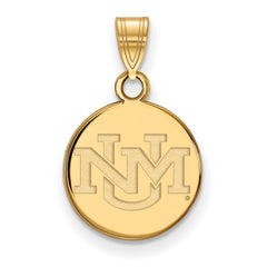 14k Gold LogoArt University of New Mexico Small Pendant