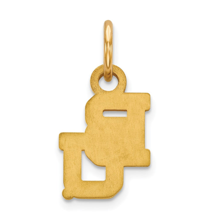 14k Gold LogoArt Baylor University Bears Extra Small Pendant