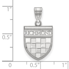 14kw Gold University of Richmond Medium Shield Pendant