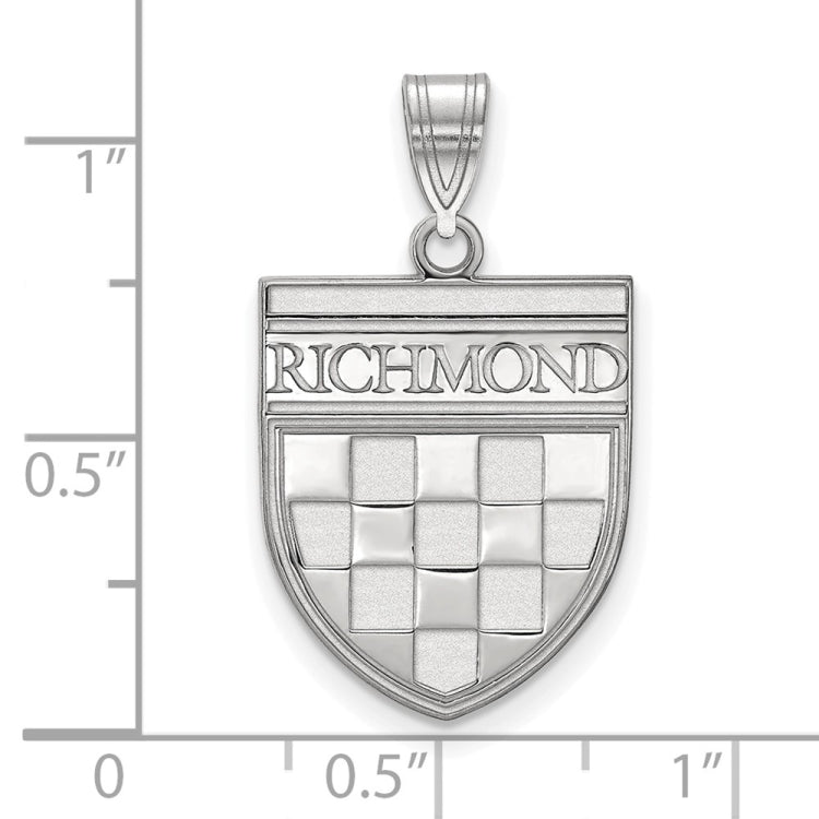 14kw Gold University of Richmond Large Shield Pendant