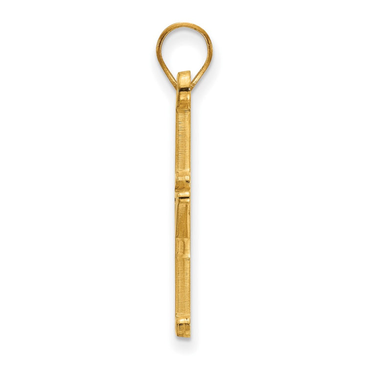 14ky LogoArt Vanderbilt University Large Pendant
