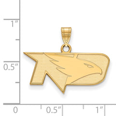 14k Gold LogoArt University of North Dakota Small Pendant