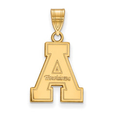 14k Gold LogoArt Appalachian State University Medium Pendant