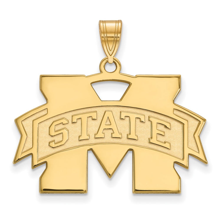 10ky LogoArt Mississippi State University Large Pendant