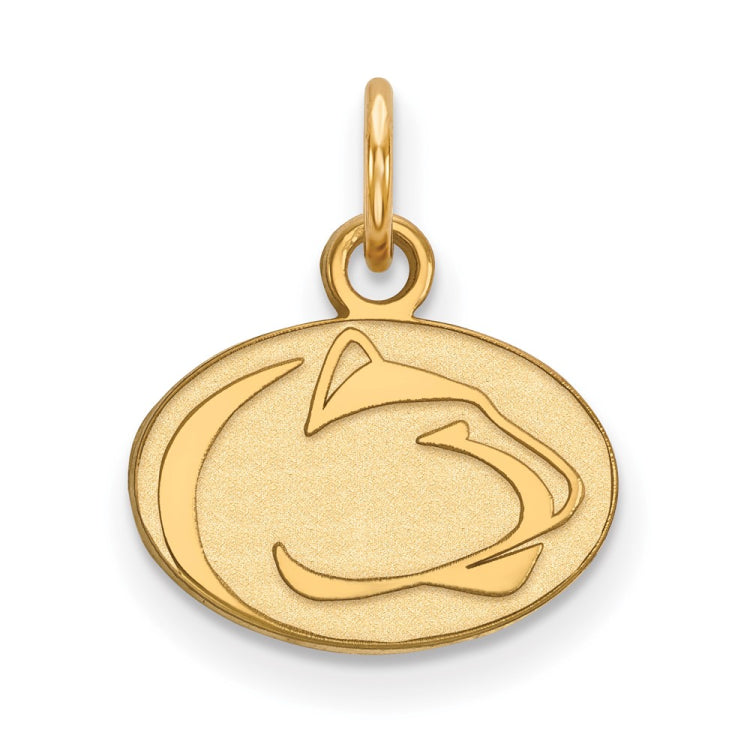14k Gold LogoArt Penn State University Lion Extra Small Pendant