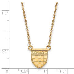 14ky Gold University of Richmond Medium Split Chain Necklace