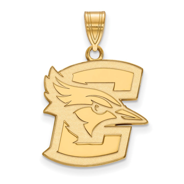 14k Gold LogoArt Creighton University Bluejay Large Pendant