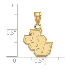 14k Gold LogoArt John Carroll University Small Pendant