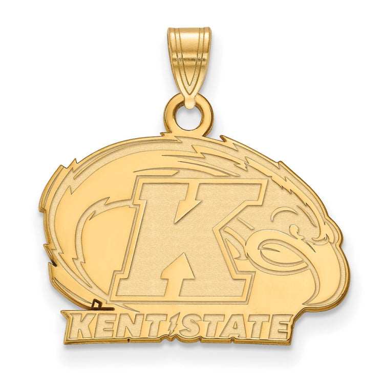 14k Gold LogoArt Kent State University Small Pendant