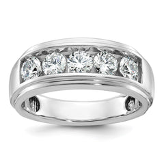 Men's White Gold 1.50ct tw Diamond Wedding Band Mounting
