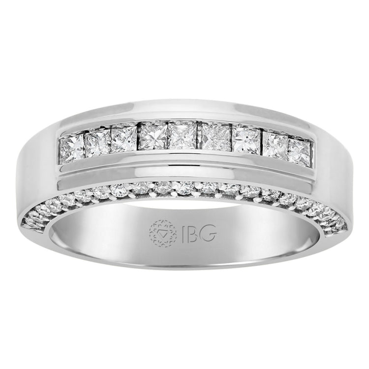 Men's White Gold Ring Mounting