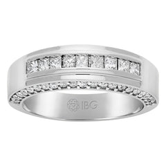 Men's White Gold Ring Mounting