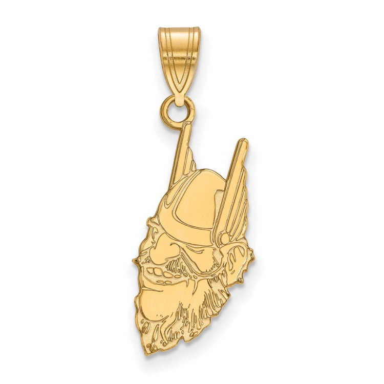 14k Gold LogoArt University of Idaho Joe Vandal Large Pendant