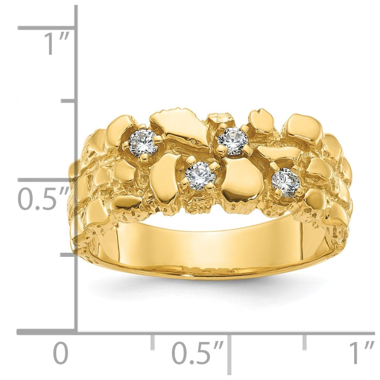 GTS YG DIA NUGGET BAND Mounting