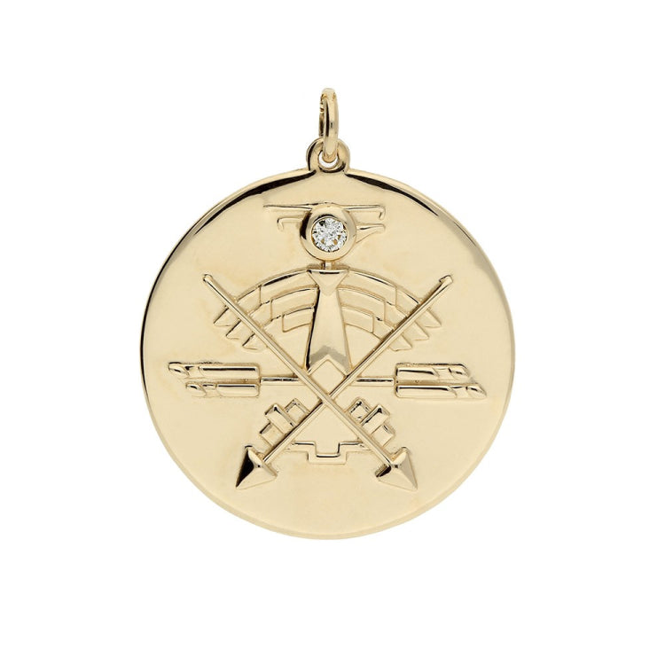14K yellow gold Jawacdah