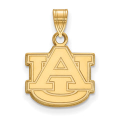 10k Gold LogoArt Auburn University A-U Small Pendant