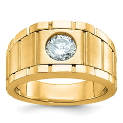 GTS YG DIAMOND SOLITAIRE BAND Mounting