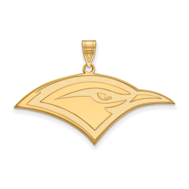 10k Gold LogoArt University of Tennessee at Chattanooga Mockingbird Large Pendant