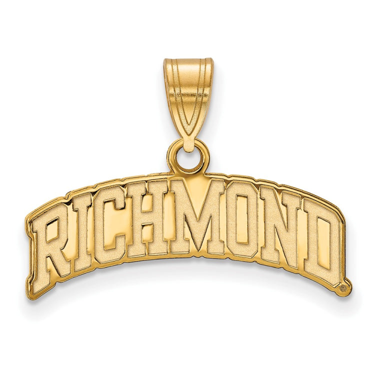 10ky Gold University of Richmond Large Script Pendant