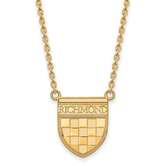 10ky Gold University of Richmond Large Split Chain Necklace