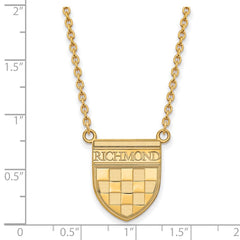 10ky Gold University of Richmond Large Split Chain Necklace