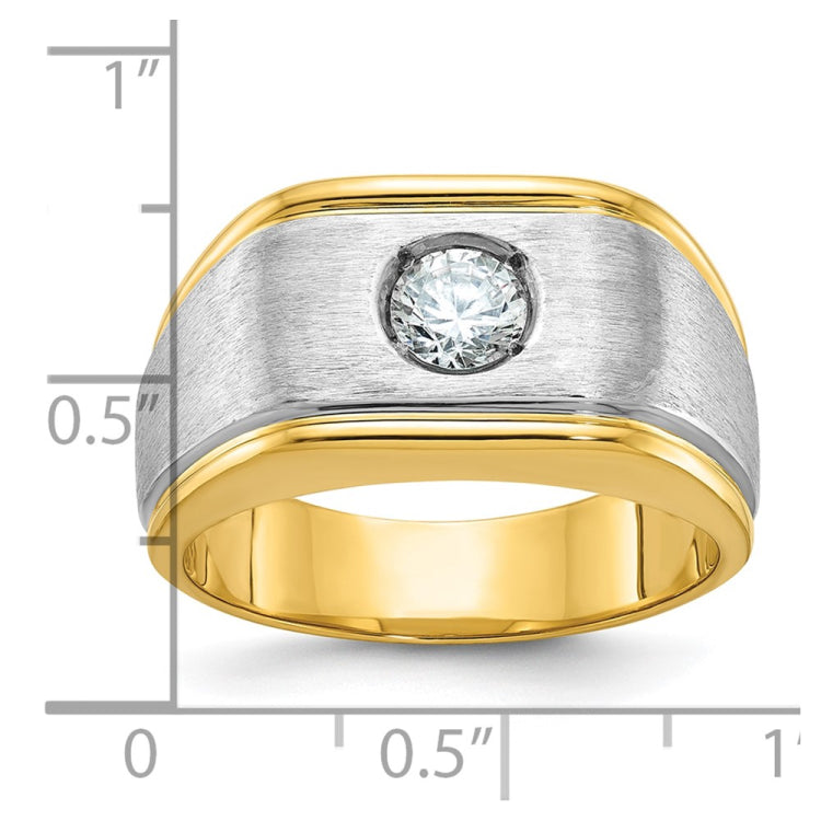14k Two-tone Fancy Ring