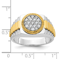 Men's TT Cluster Ring (Bezel/Setting 1pc casted) Mounting