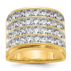 GENTS DIAMOND CLUSTER RING Mounting