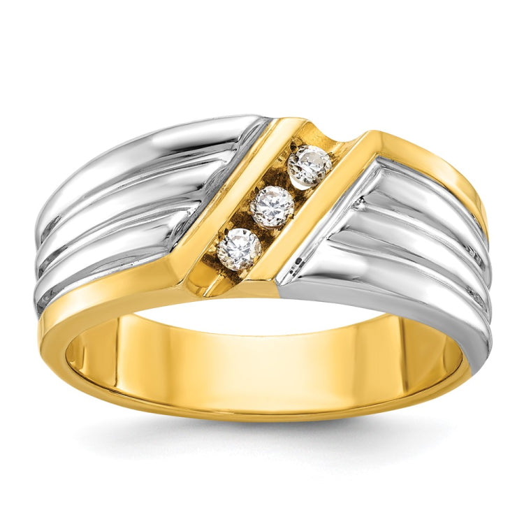 GTS TWO TONE 3-STN RING (SOLID) Mounting