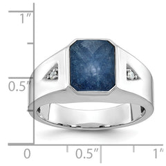 GTS YG DIA/Sapphire DOUBLET RING Mounting