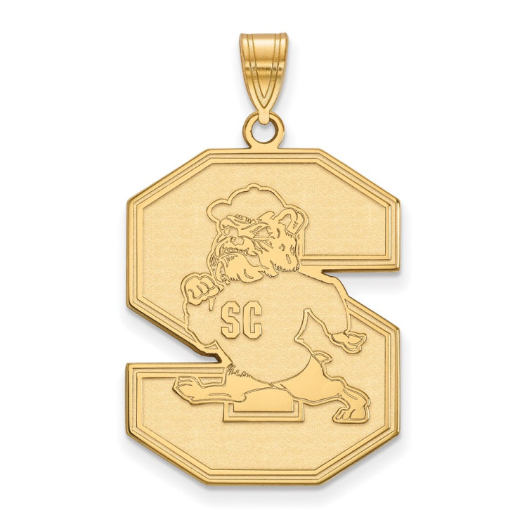 14k Gold LogoArt South Carolina State University Extra Large Pendant