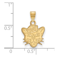 14k Gold LogoArt Brigham Young University Cougar Small Pendant