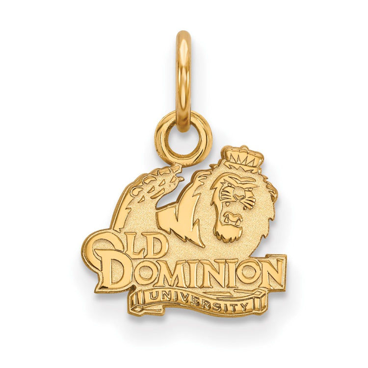14k Gold LogoArt Old Dominion University Extra Small Pendant