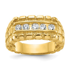 GTS YG DIA NUGGET RING Mounting
