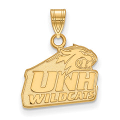 14k Gold LogoArt University of New Hampshire Small Pendant