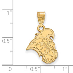14k Gold LogoArt Coastal Carolina University Chanticleer Medium Pendant