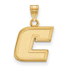 14k Gold LogoArt University of Tennessee at Chattanooga Letter C Small Pendant