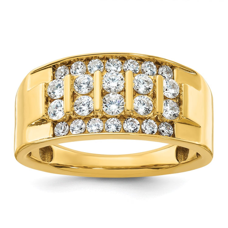 GTS DIAMOND RING WITH  ALL BRIGHT FINISH Mounting
