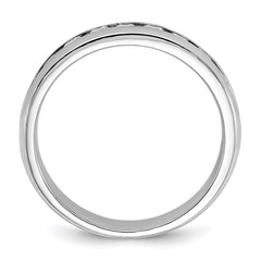 14k White Gold IBGoodman Men's Diamond Complete Ring