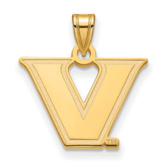 14ky LogoArt Vanderbilt University Small Pendant