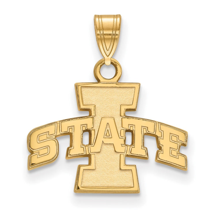 14k Gold LogoArt Iowa State University Small Pendant